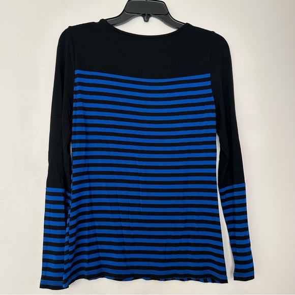 Vince Camuto Striped Long Sleeve Top - Picture 7 of 10